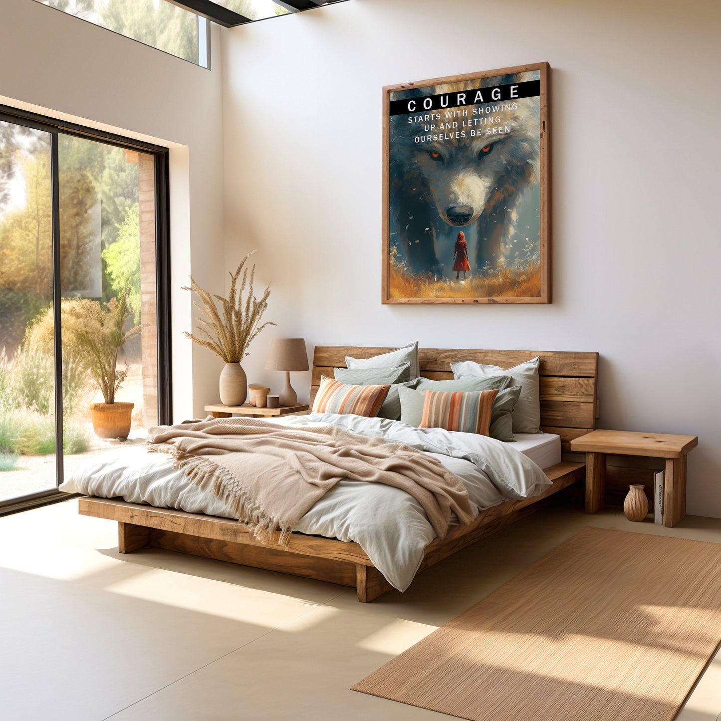 Courage to be Seen Digital Art Download - Luxuria Canvas