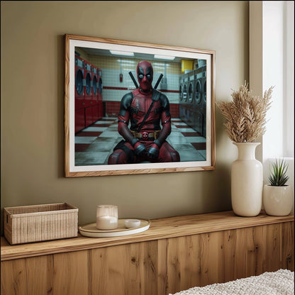 Deadpool Laundry Day, High Quality Digital Download - Luxuria Canvas
