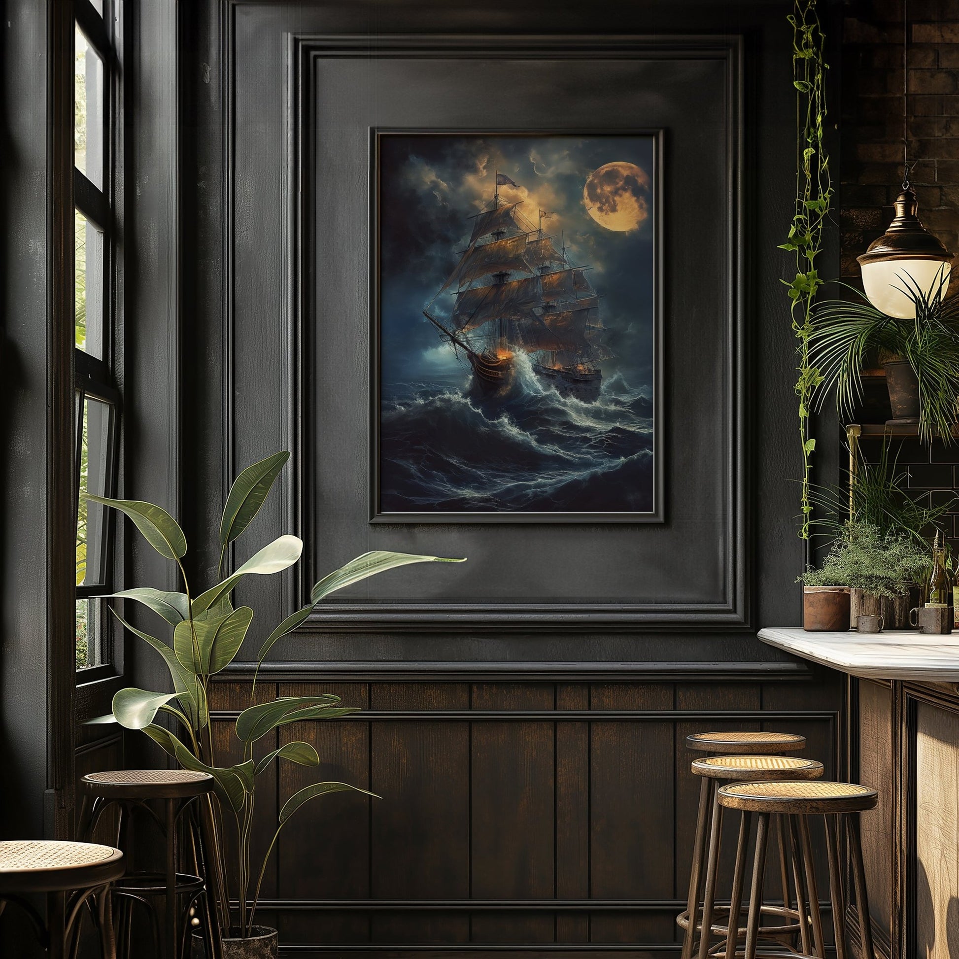 Lost at Sea Digital Art Download - Luxuria Canvas