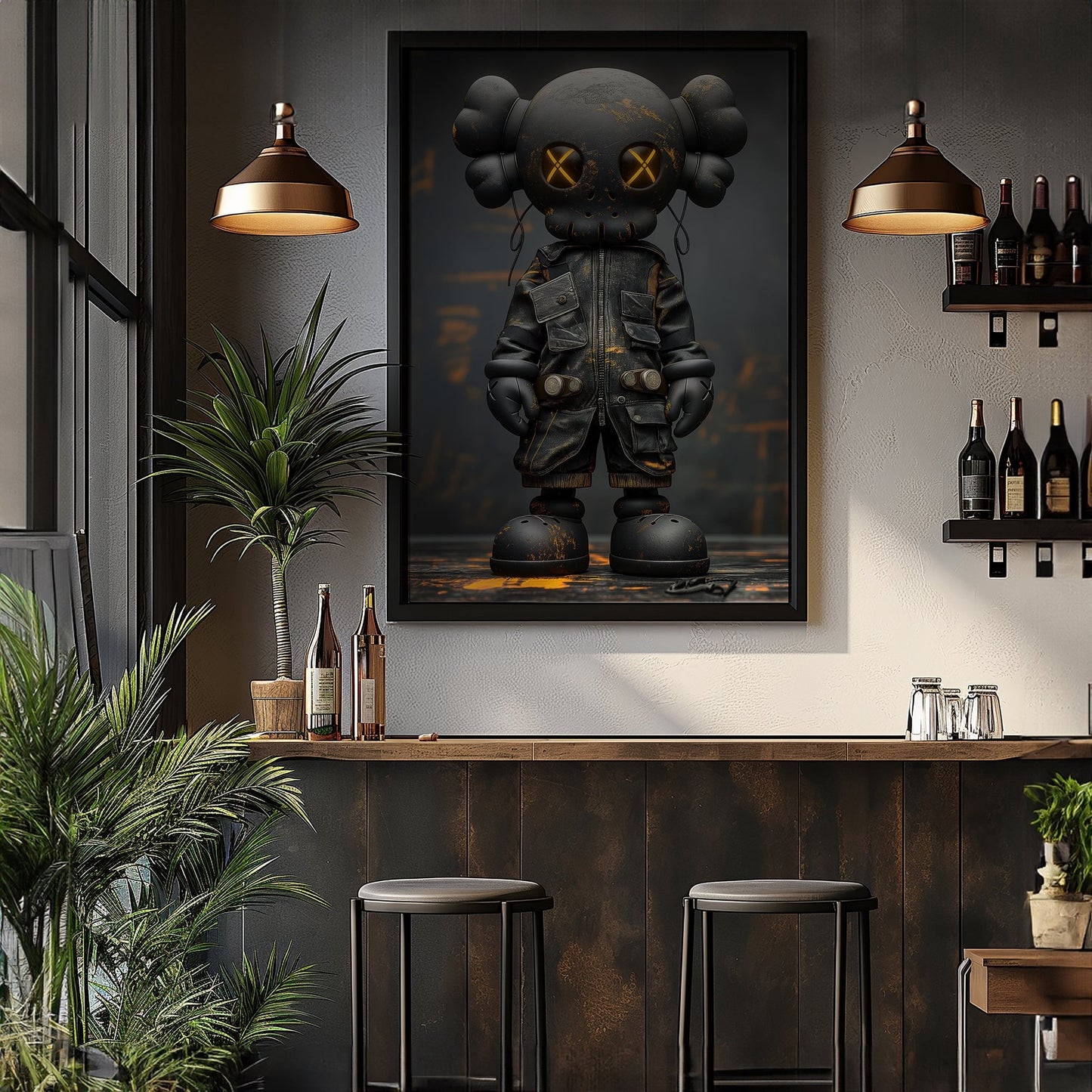 HypeBeast Cyberpunk Digital Art Download - Luxuria Canvas