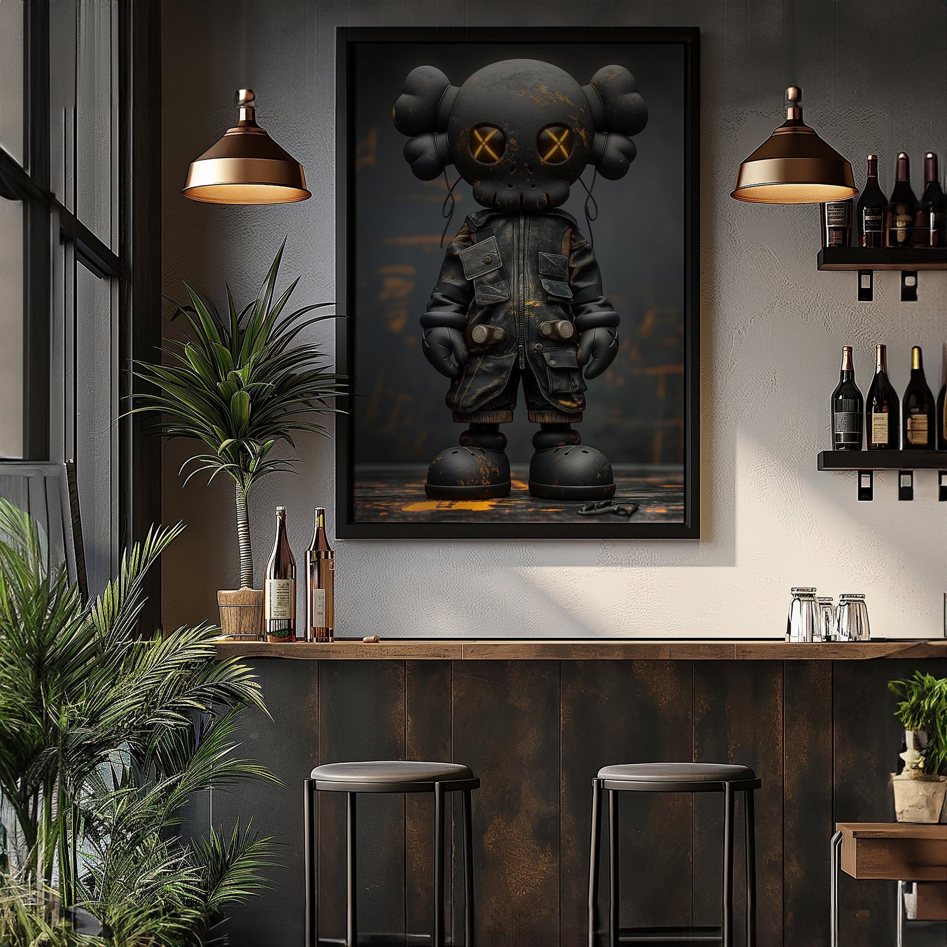 HypeBeast Cyberpunk Digital Art Download - Luxuria Canvas