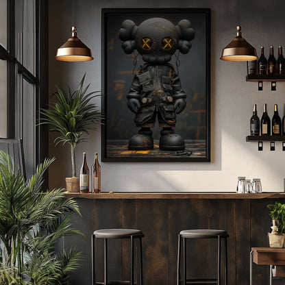 HypeBeast Cyberpunk Digital Art Download - Luxuria Canvas