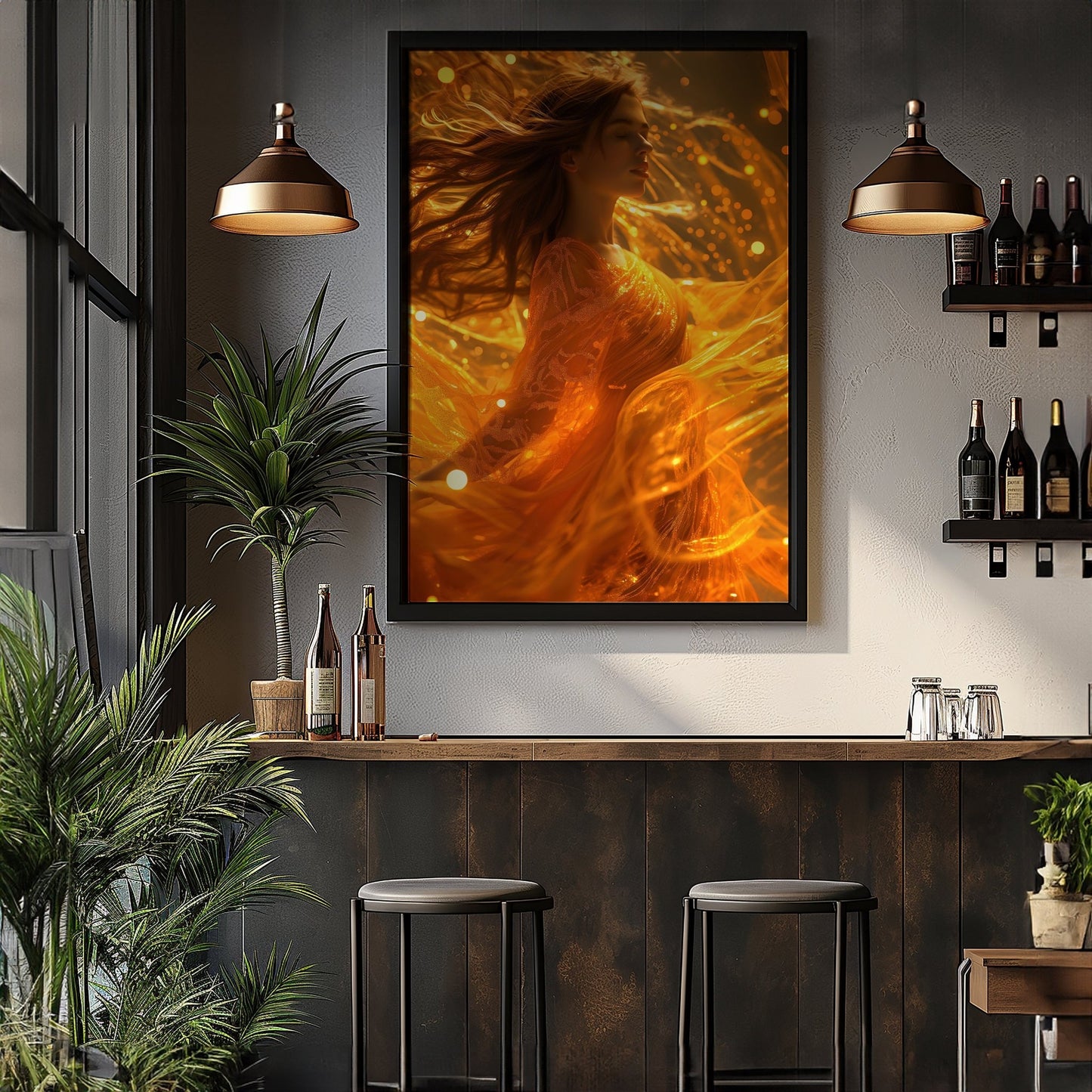Boho Feminine Dance, High Quality Digital Download - Luxuria Canvas