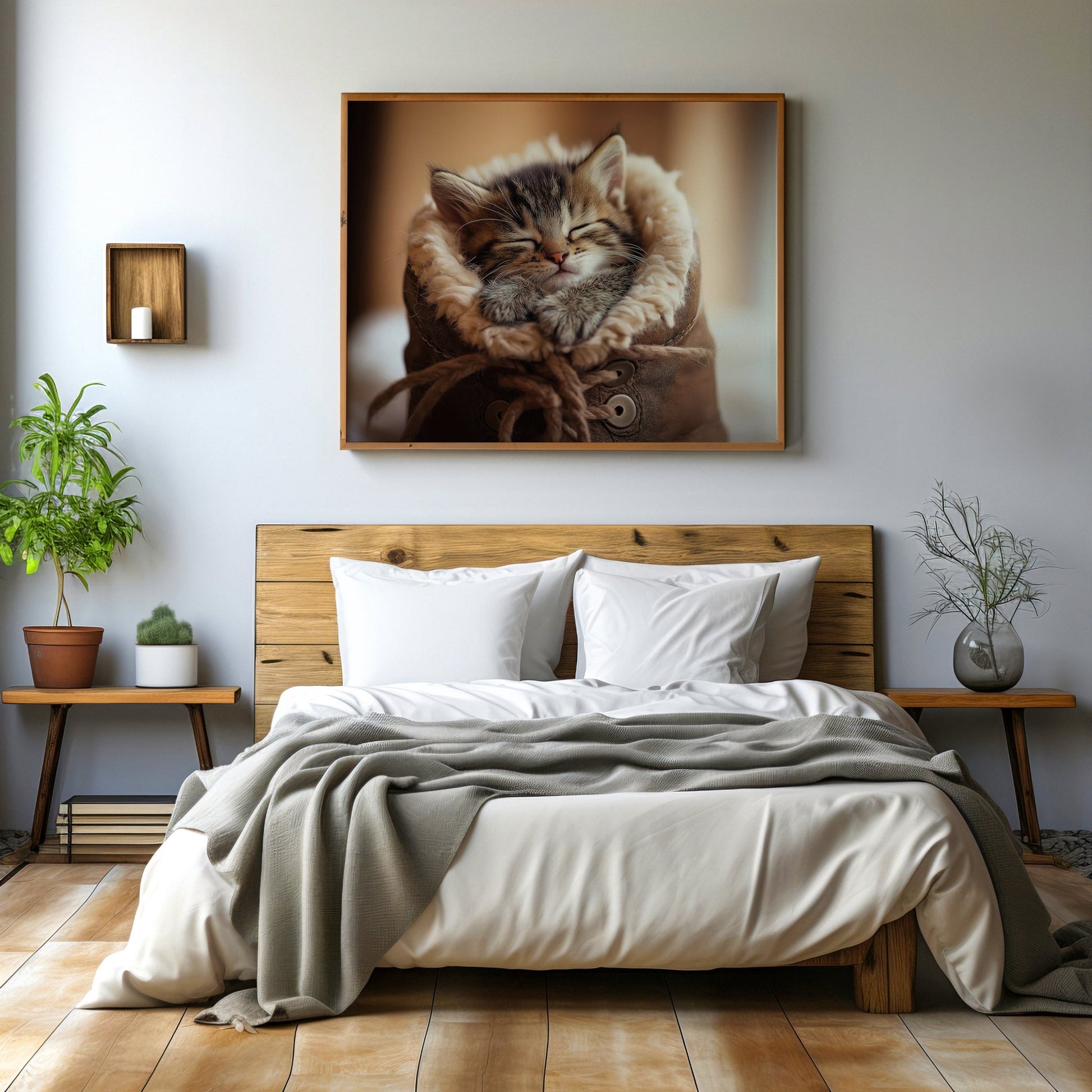 Kittens Boot, High Quality Digital Download - Luxuria Canvas