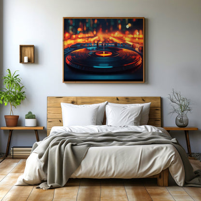 DJ Mixer Street, High Quality Digital Download - Luxuria Canvas