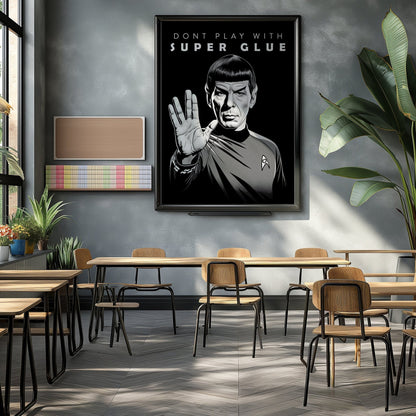 Star Trek Spock Super Glue, High Quality Digital Download - Luxuria Canvas