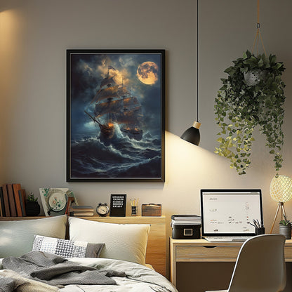 Lost at Sea Digital Art Download - Luxuria Canvas