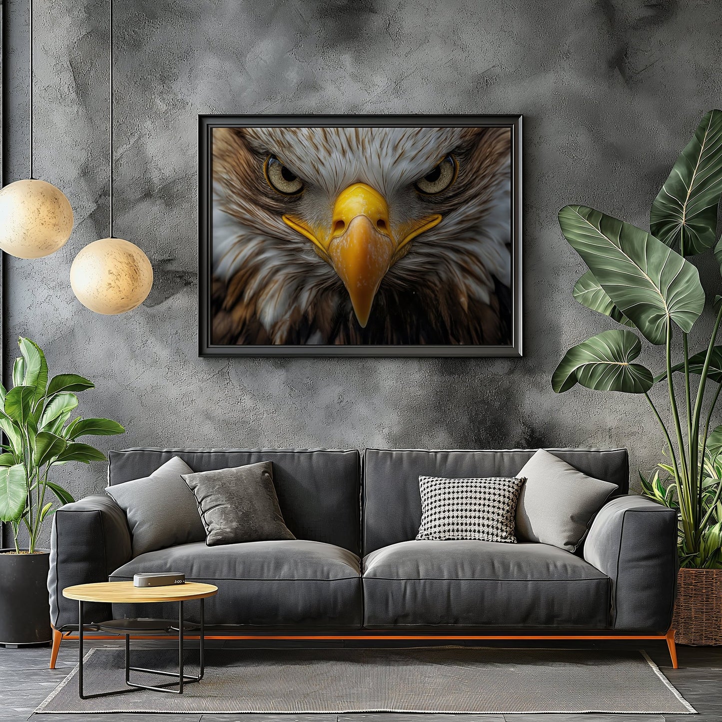 Eagle Focus Digital Art Download - Luxuria Canvas