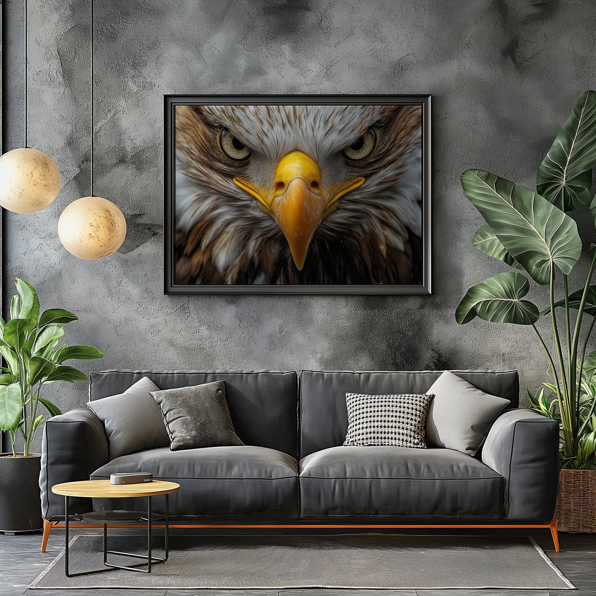 Eagle Focus Digital Art Download - Luxuria Canvas
