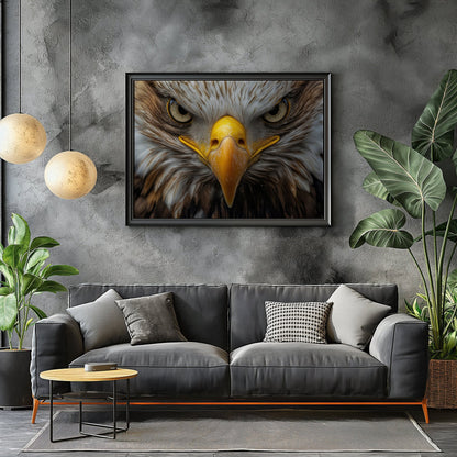 Eagle Focus Digital Art Download - Luxuria Canvas
