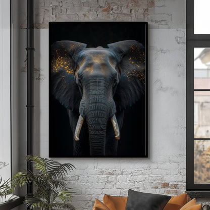 Elephant King Digital Art Download - Luxuria Canvas