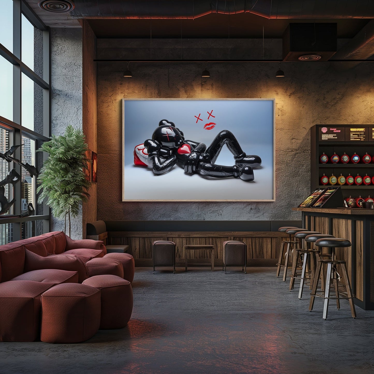 Sexy Hypebeast Digital Art Download - Luxuria Canvas