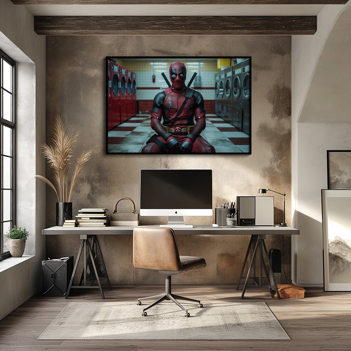 Deadpool Laundry Day, High Quality Digital Download - Luxuria Canvas