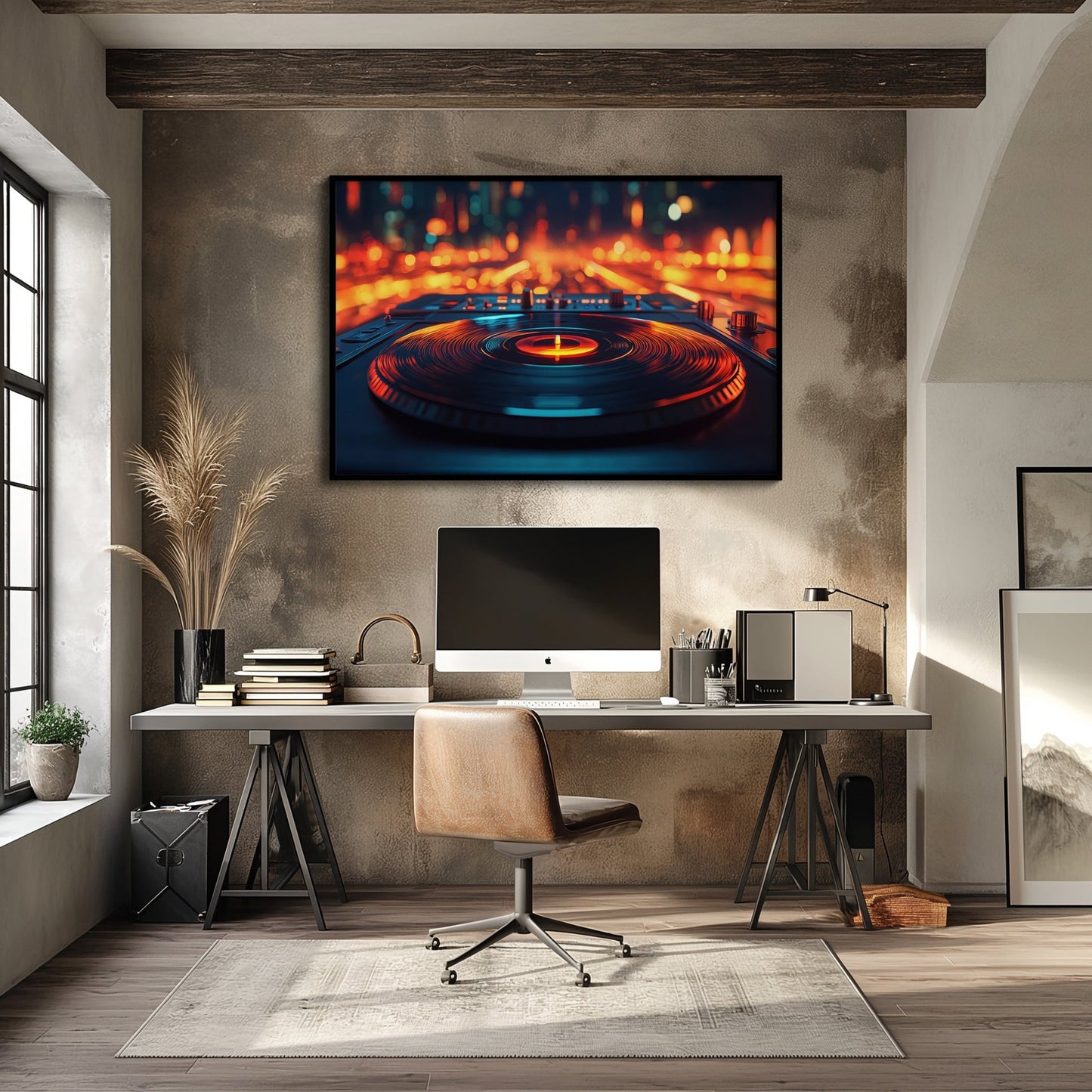 DJ Mixer Street, High Quality Digital Download - Luxuria Canvas