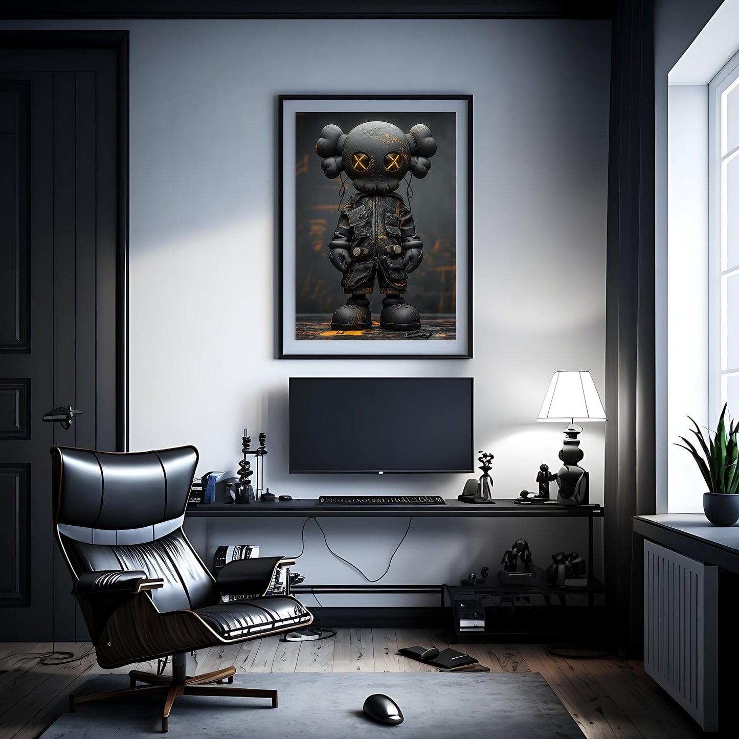 HypeBeast Cyberpunk Digital Art Download - Luxuria Canvas