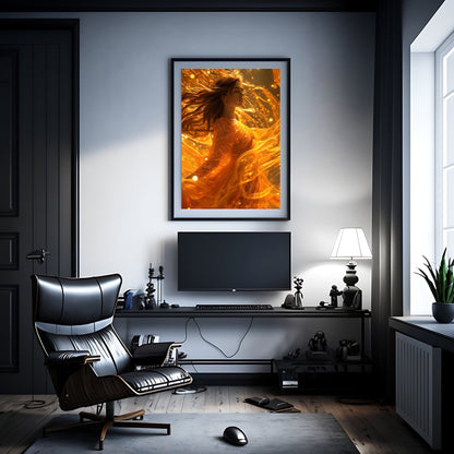 Boho Feminine Dance, High Quality Digital Download - Luxuria Canvas