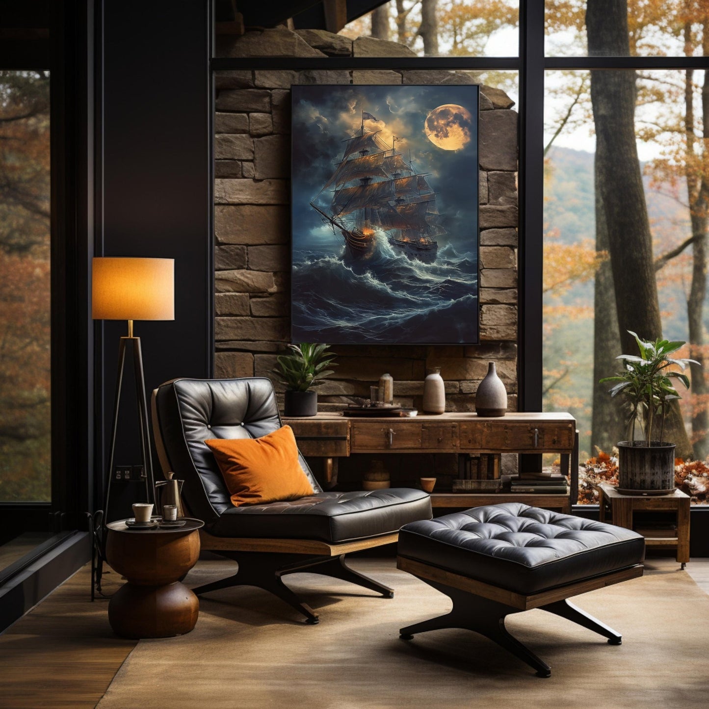 Lost at Sea Digital Art Download - Luxuria Canvas