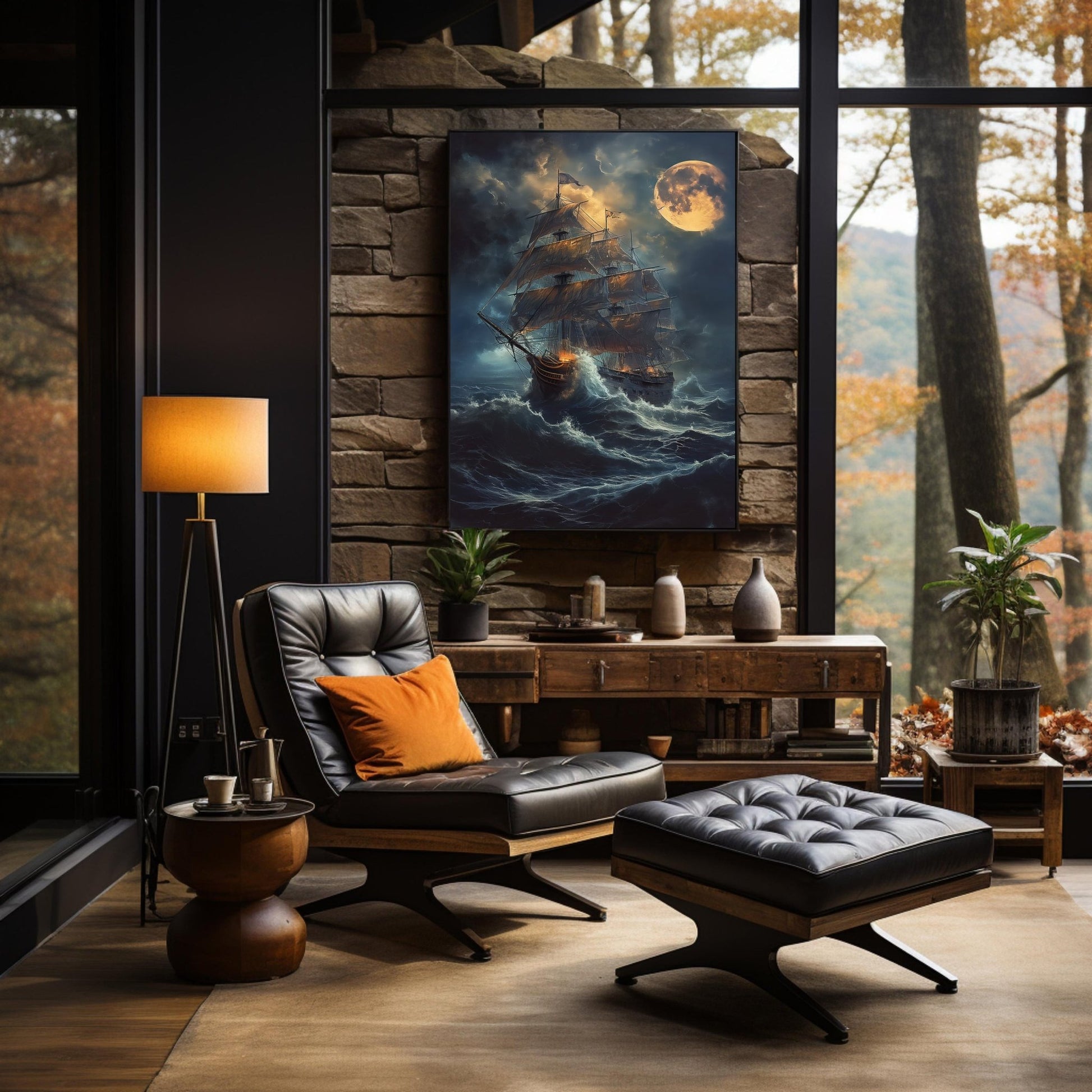 Lost at Sea Digital Art Download - Luxuria Canvas