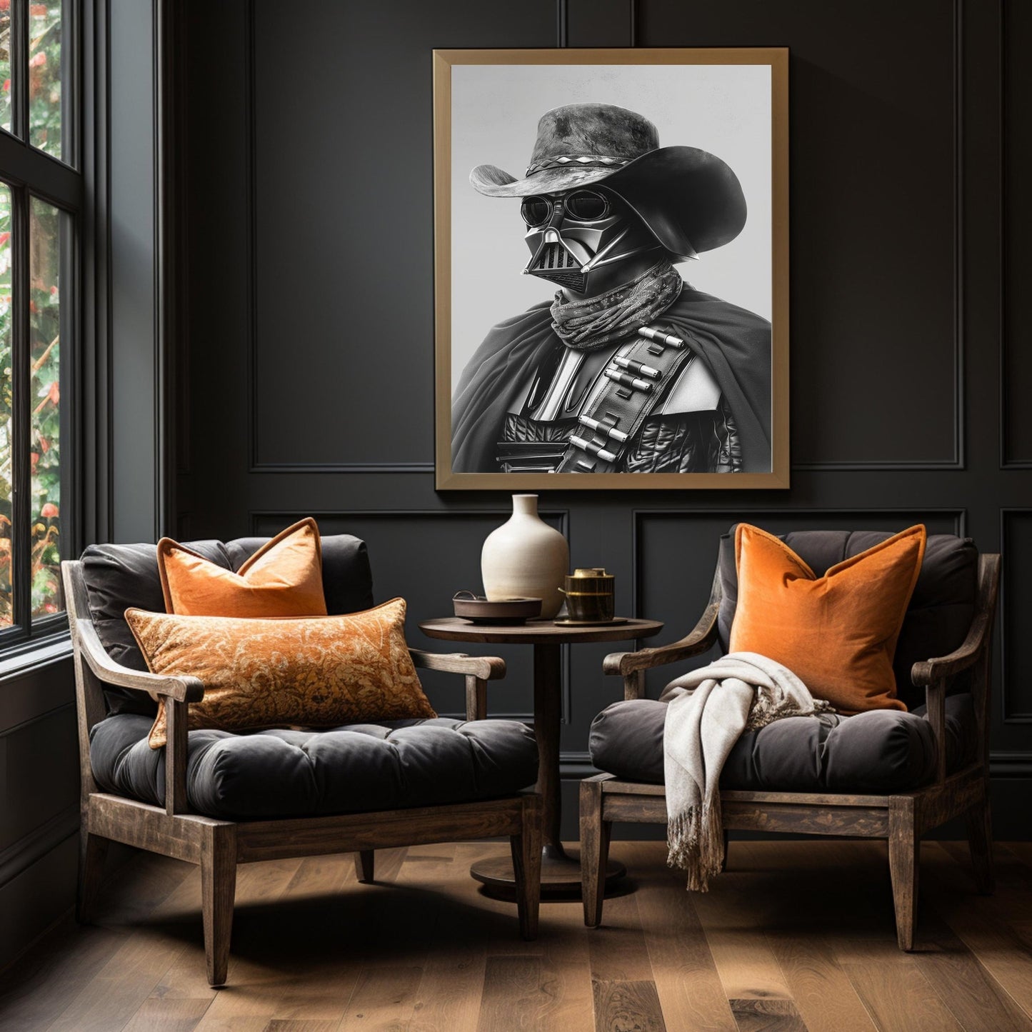 Darth Vader Wild West Digital Art Download - Luxuria Canvas