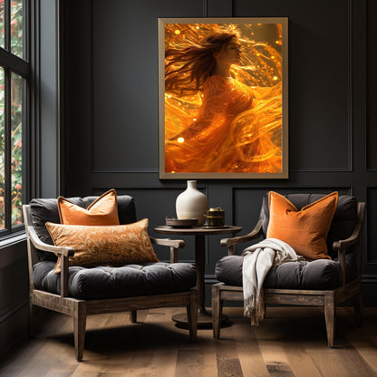 Boho Feminine Dance, High Quality Digital Download - Luxuria Canvas